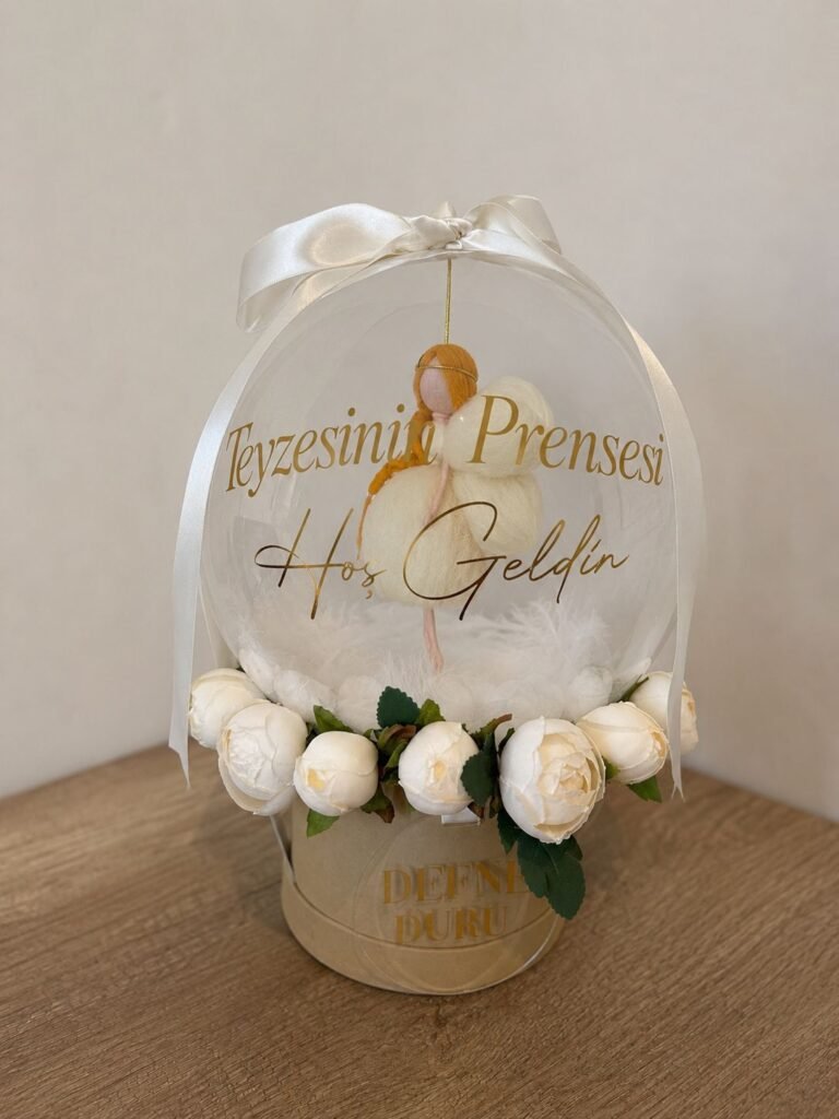 ”Teyzesinin Prensesi Hoş Geldin” Peri Kız Anka Balon