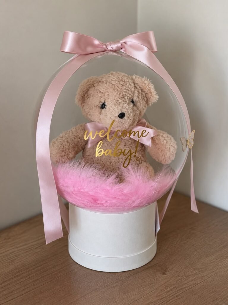 Hoş Geldin Bebek – Ayıcık Balon 🧸🎀