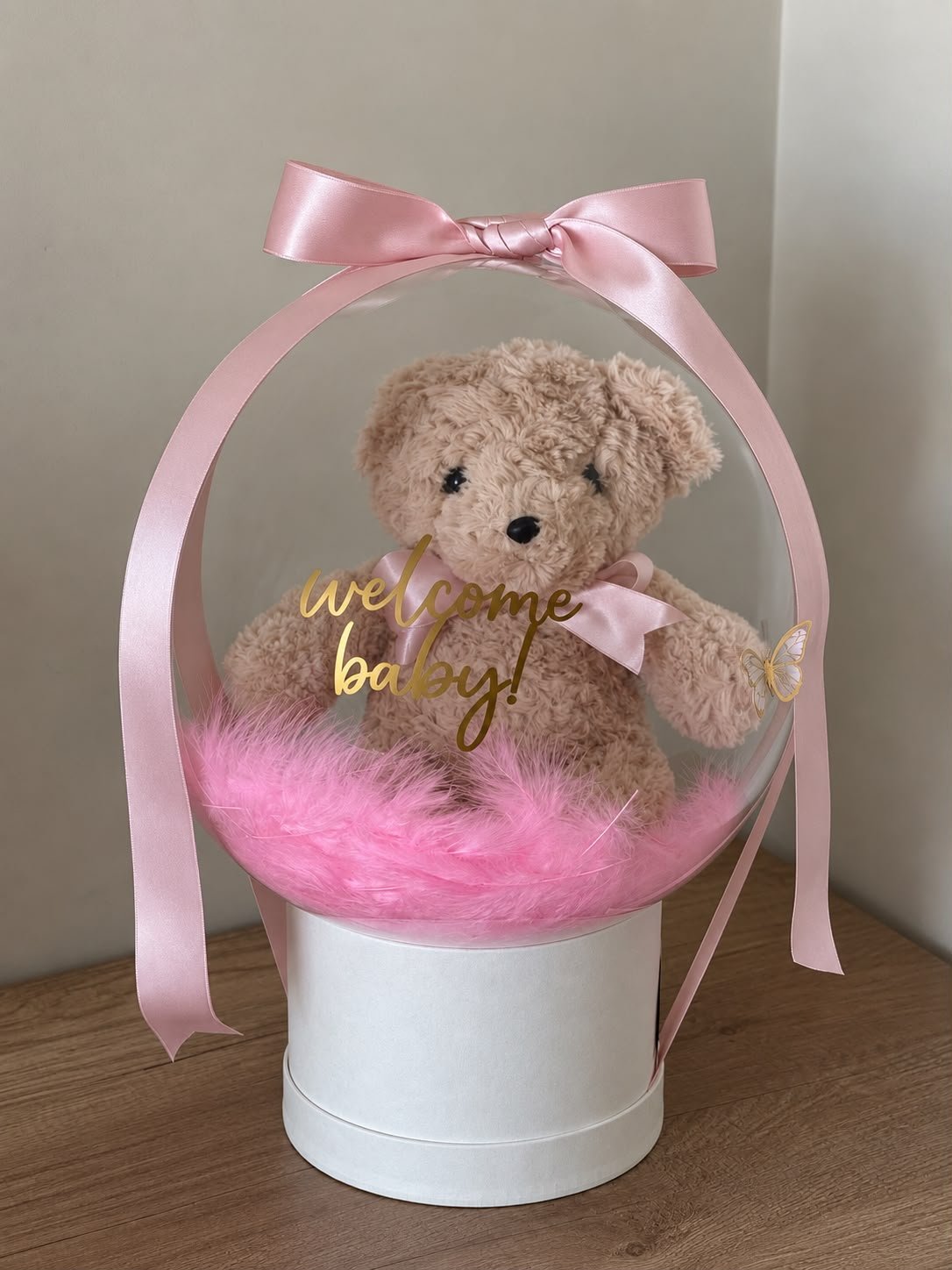 Hoş Geldin Bebek – Ayıcık Balon 🧸🎀