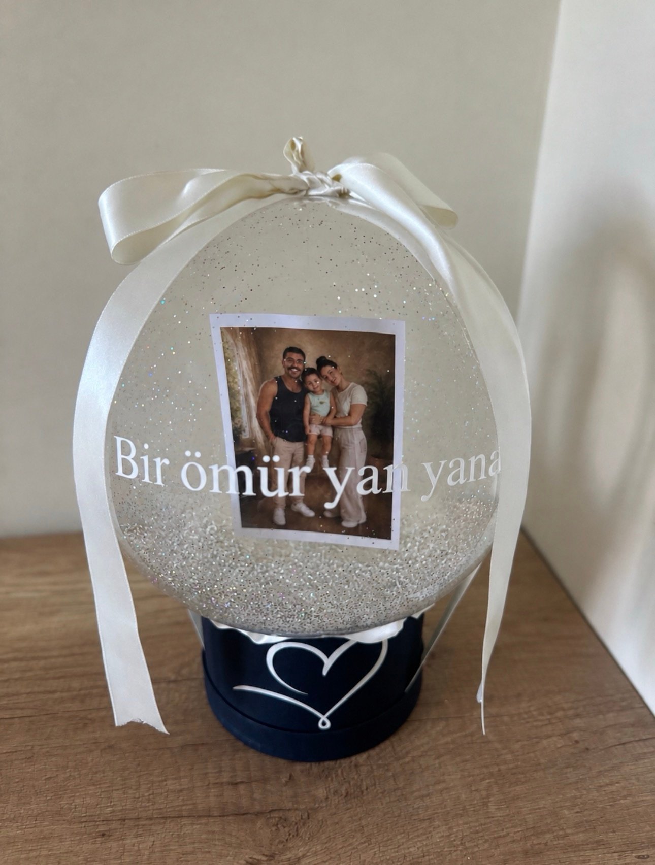 Bir Ömür Yan Yana – Kişiye Özel Fotoğraflı Balon