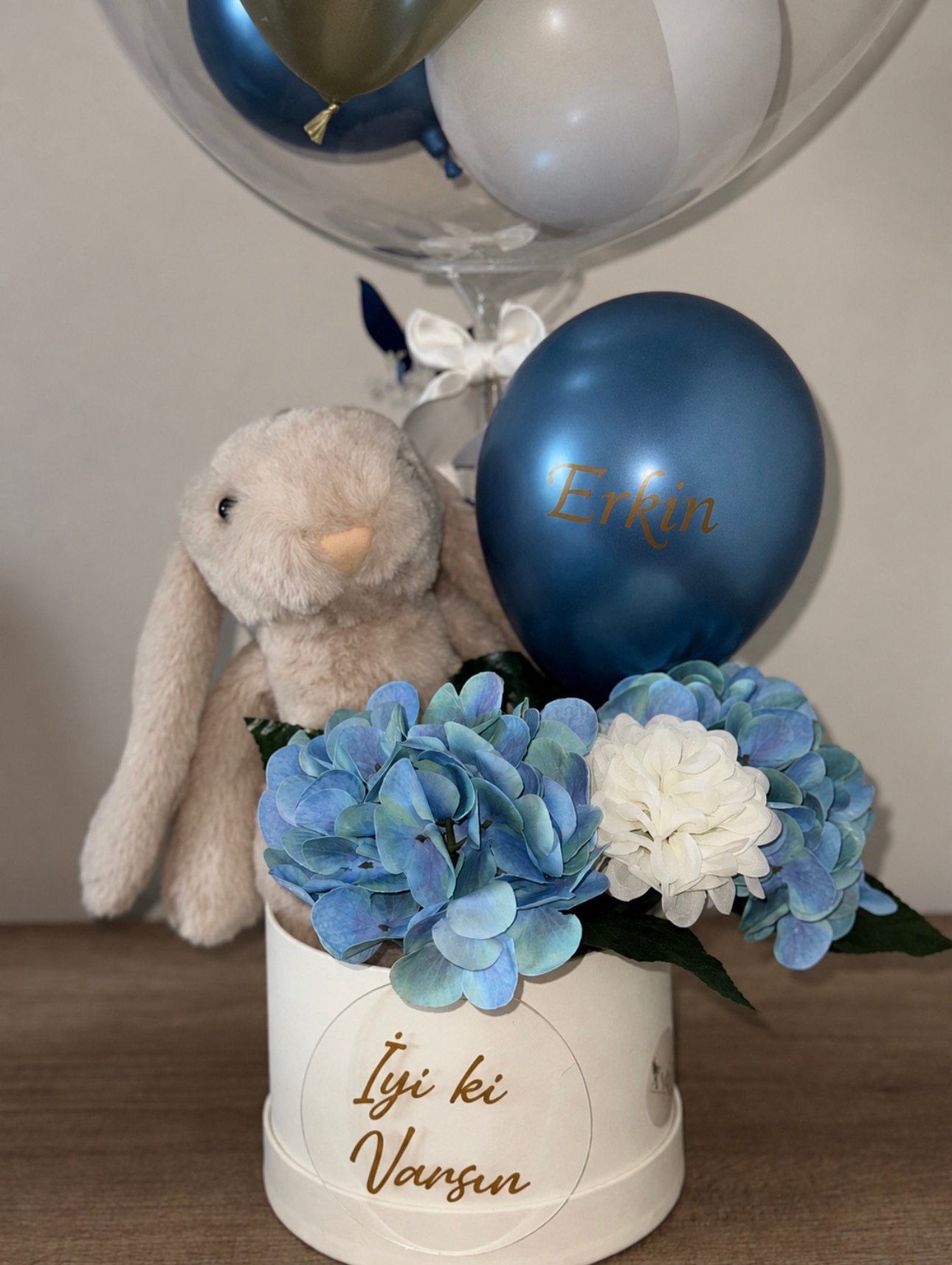 Seni Seviyorum Hediye Balon Seti 💙