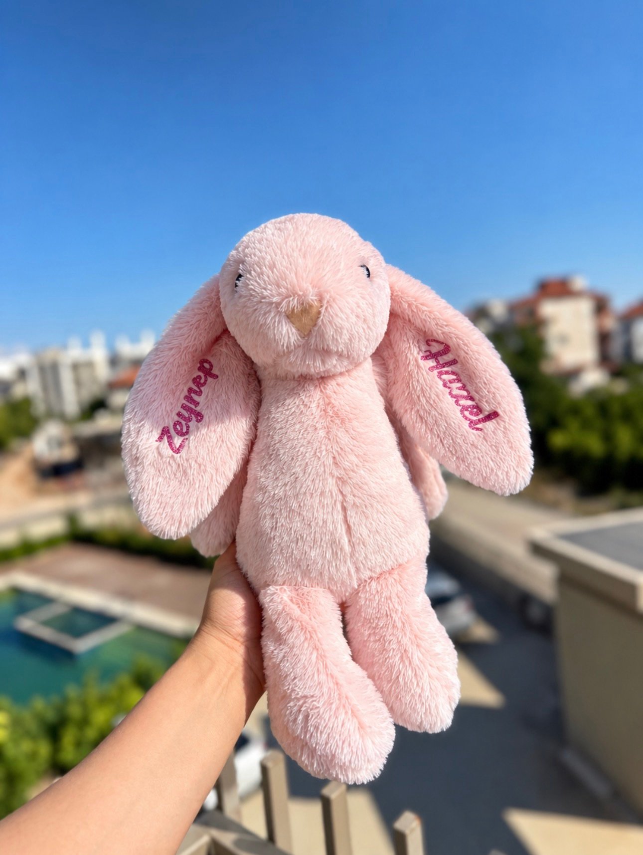 🐰 Kişiye Özel Peluş Tavşan
